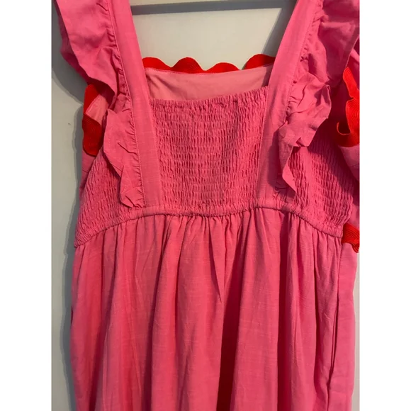 NWT Zesica Pink Sundress Size Medium - Picture 5 of 10